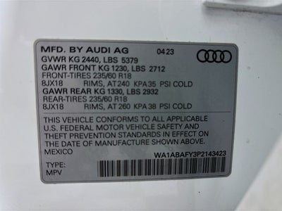 2023 Audi Q5 40 Premium quattro