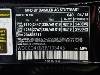 2018 Mercedes-Benz GLC GLC 300 4MATIC®