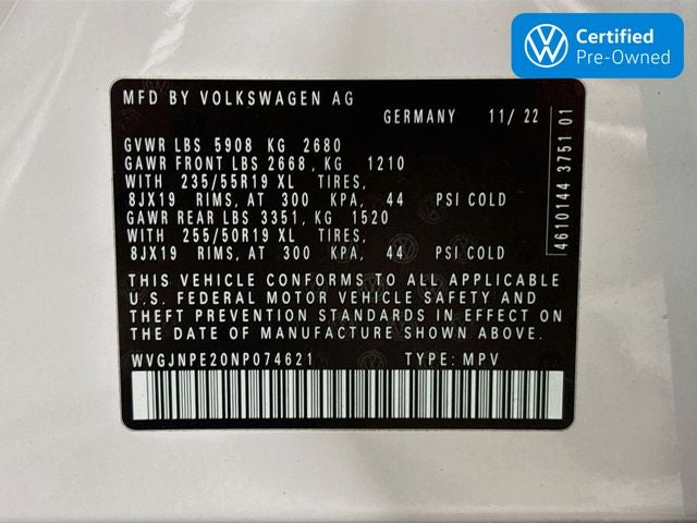 2022 Volkswagen ID.4 Pro