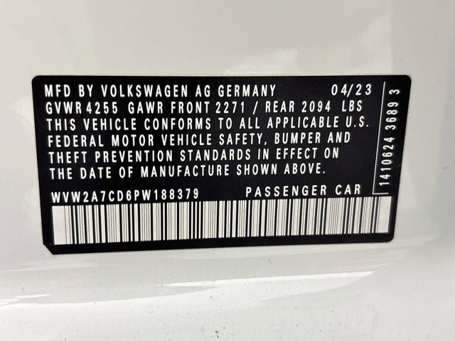 2023 Volkswagen Golf GTI 2.0T SE
