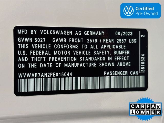 2023 Volkswagen Arteon 2.0T SEL R-Line