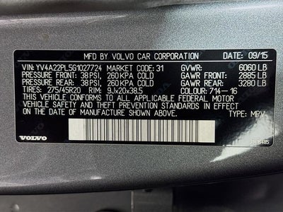 2016 Volvo XC90 T6 Inscription