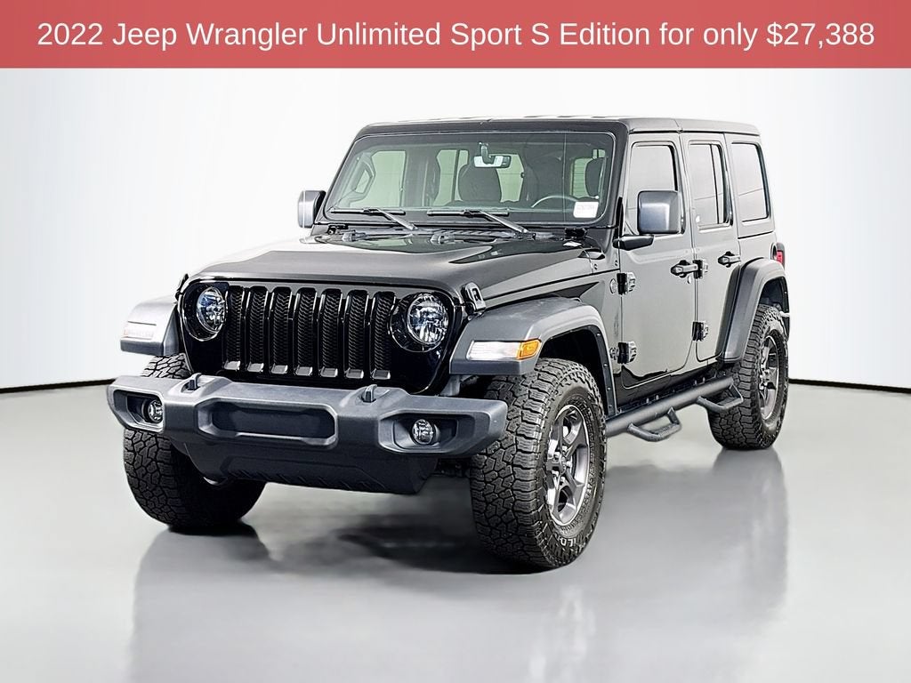 2022 Jeep Wrangler Unlimited Sport S 4x4