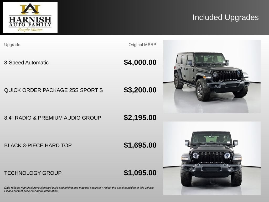 2022 Jeep Wrangler Unlimited Sport S 4x4