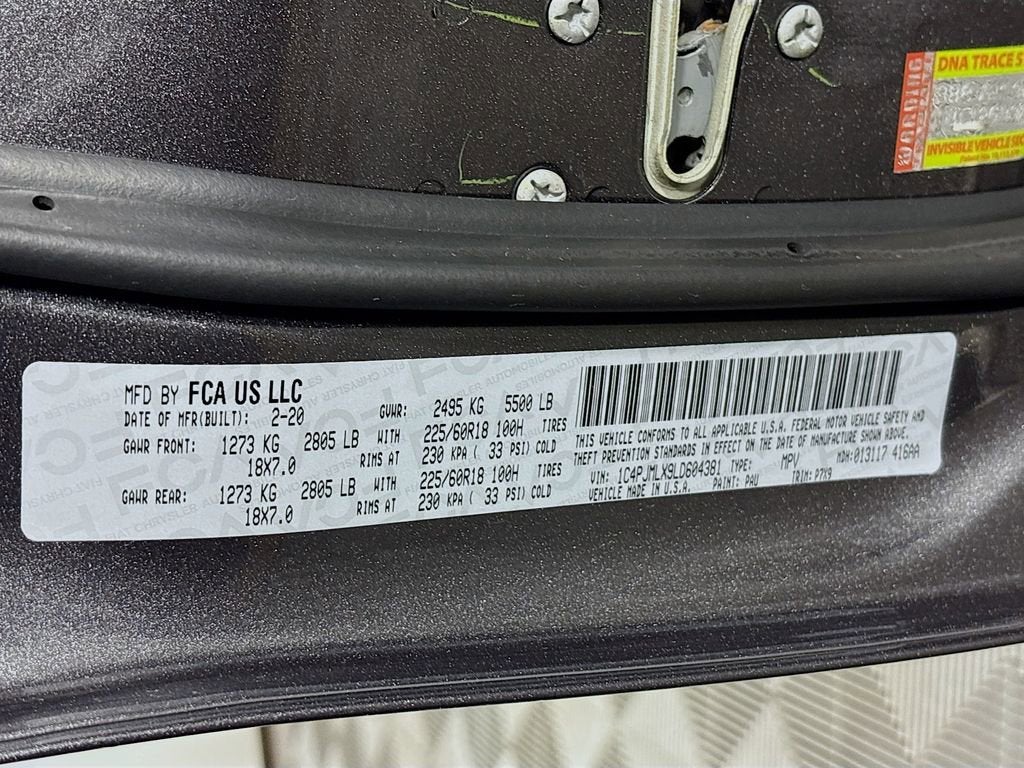 2020 Jeep Cherokee Altitude 4x4