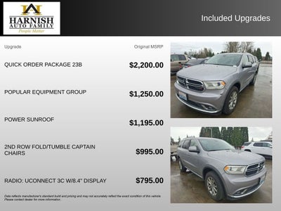 2017 Dodge Durango SXT AWD