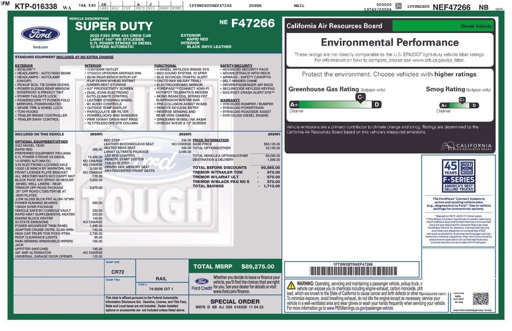 2022 Ford F-250 LARIAT