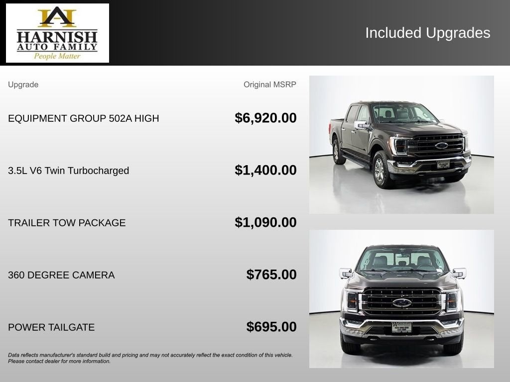 2021 Ford F-150 LARIAT