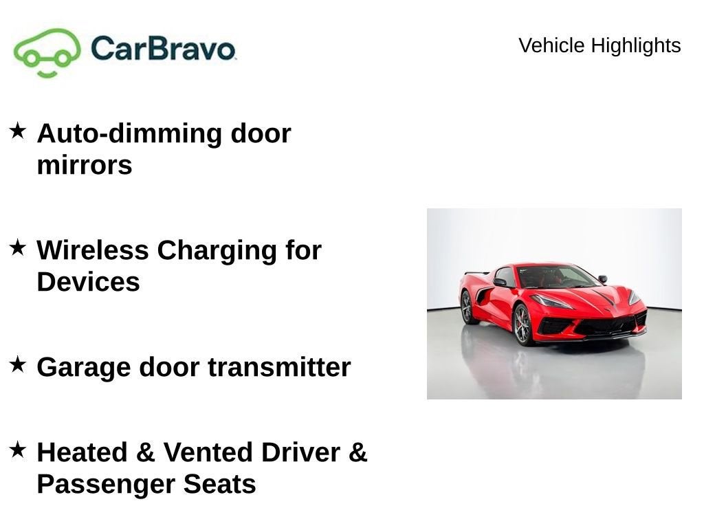 2023 Chevrolet Corvette Stingray 2LT