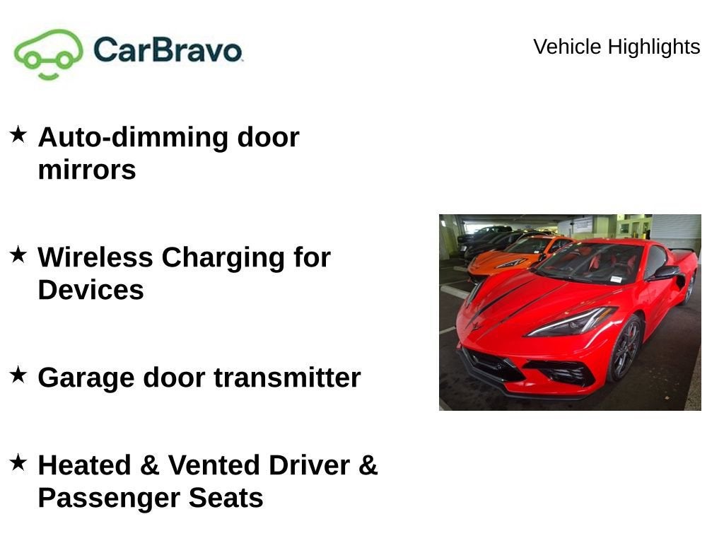 2023 Chevrolet Corvette Stingray 2LT