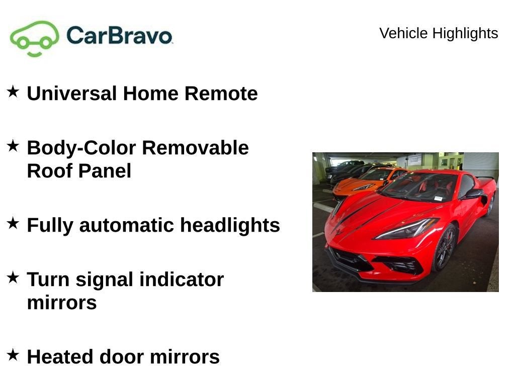 2023 Chevrolet Corvette Stingray 2LT