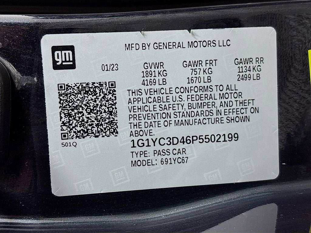 2023 Chevrolet Corvette Stingray 3LT