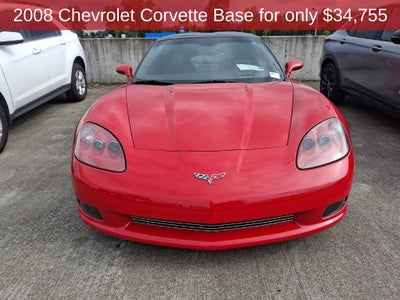 2008 Chevrolet Corvette 2dr Cpe