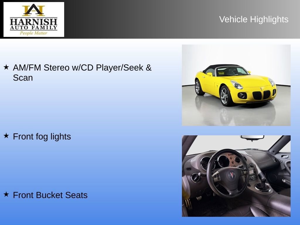 2007 Pontiac Solstice GXP