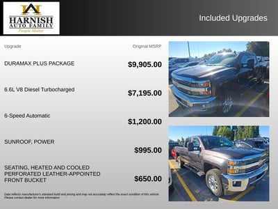 2015 Chevrolet Silverado 3500 HD LTZ