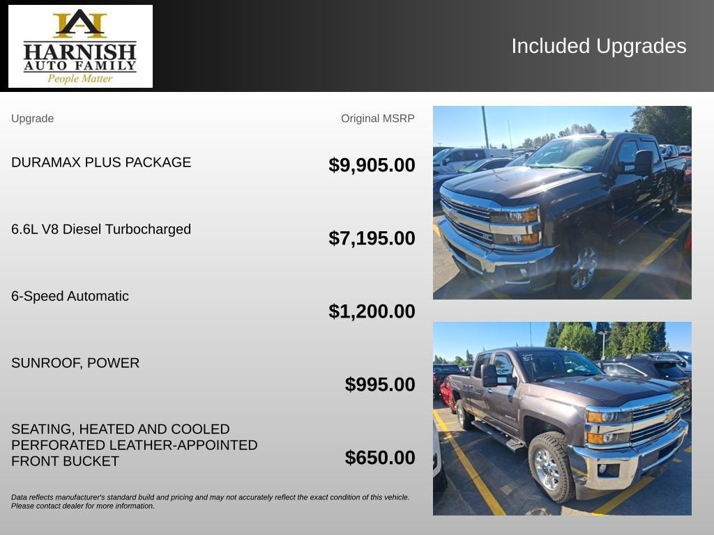 2015 Chevrolet Silverado 3500 HD LTZ