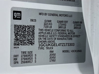 2026 Chevrolet Silverado 1500 LTZ