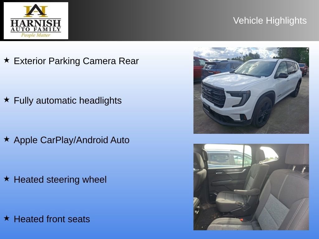 2026 GMC Acadia Elevation