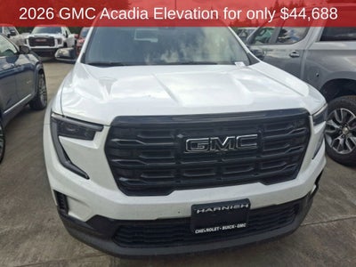 2026 GMC Acadia Elevation
