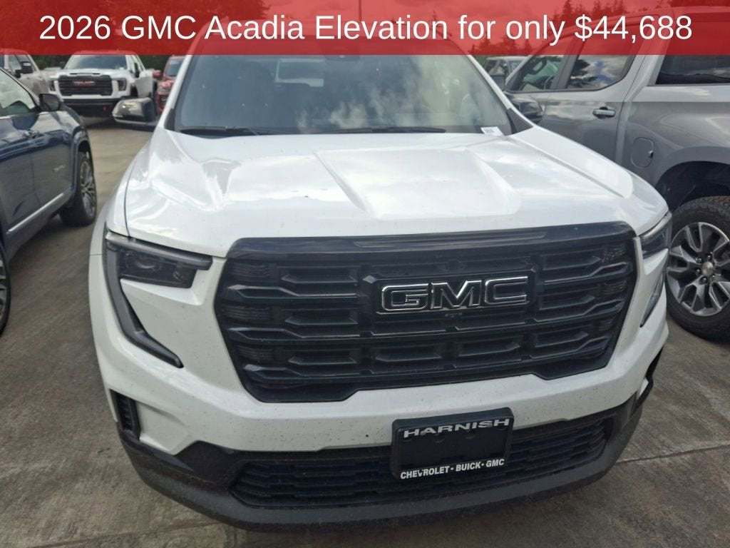 2026 GMC Acadia Elevation