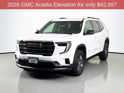 2026 GMC Acadia Elevation