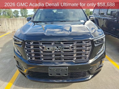 2026 GMC Acadia Denali Ultimate