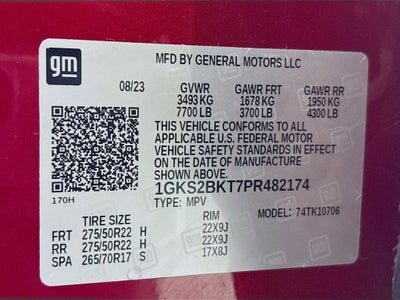 2023 GMC Yukon SLT