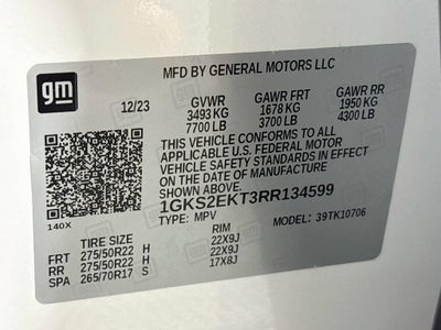2024 GMC Yukon Denali Ultimate