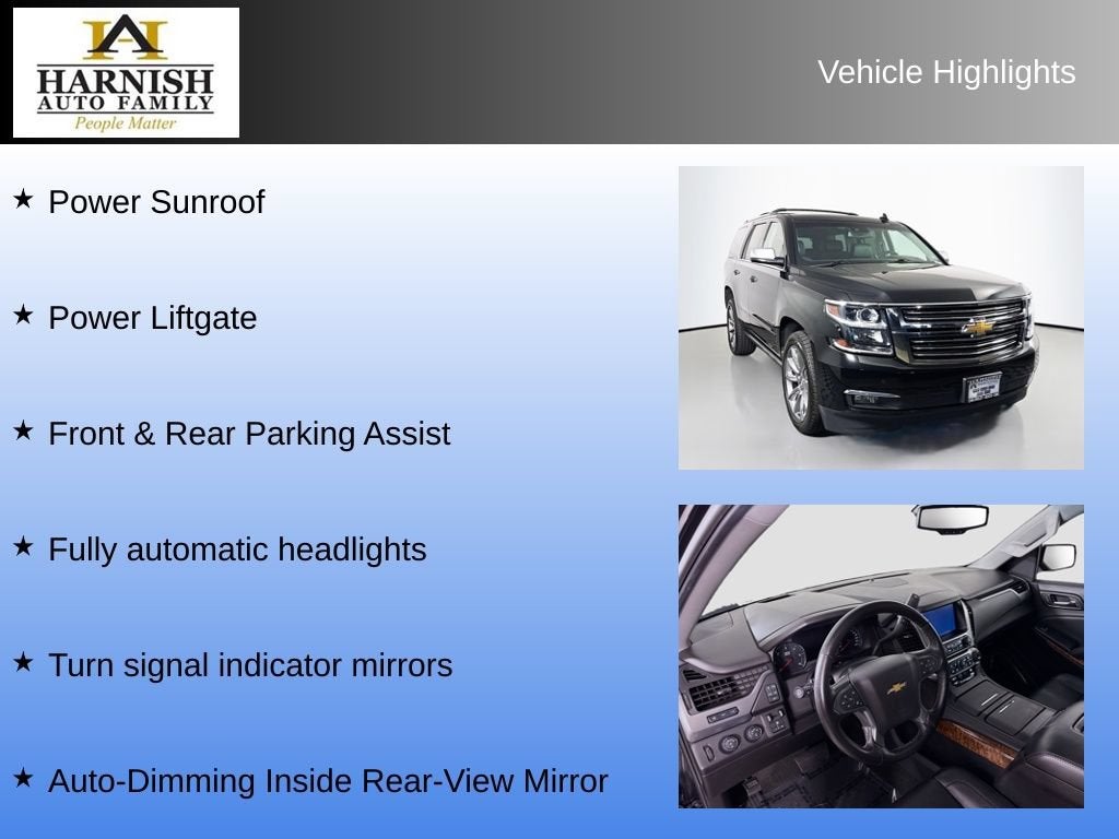 2016 Chevrolet Tahoe LTZ