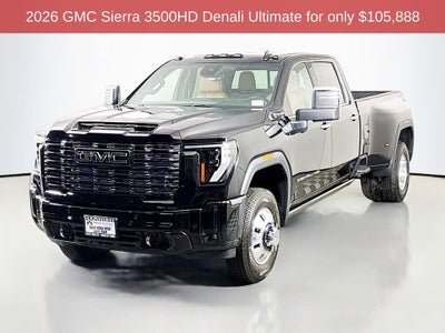 2026 GMC Sierra 3500 HD Denali Ultimate DRW