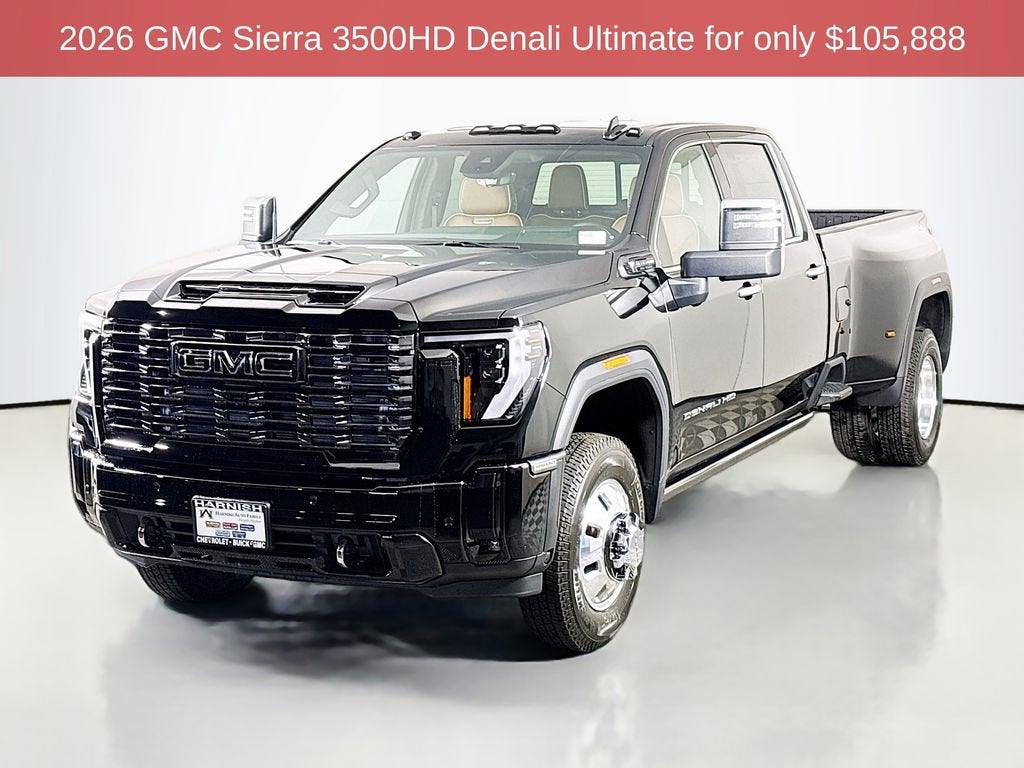2026 GMC Sierra 3500 HD Denali Ultimate DRW