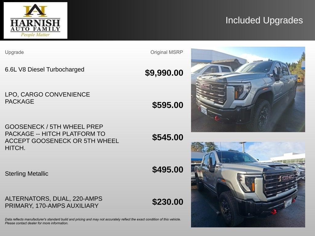 2025 GMC Sierra 2500 HD AT4X