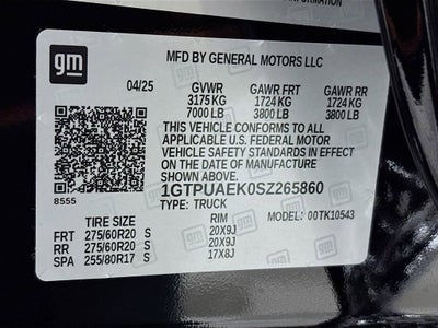 2025 GMC Sierra 1500 Pro