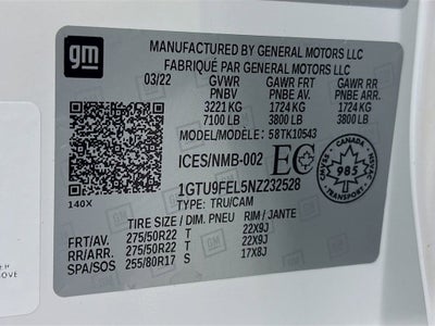 2022 GMC Sierra 1500 Limited Denali