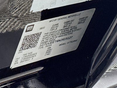 2022 GMC Sierra 1500 AT4