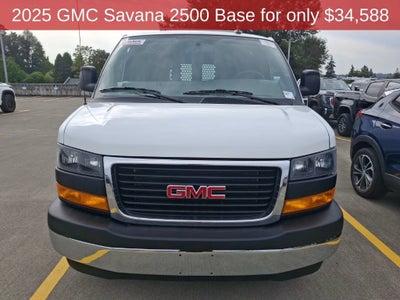 2025 GMC Savana Cargo Work Van