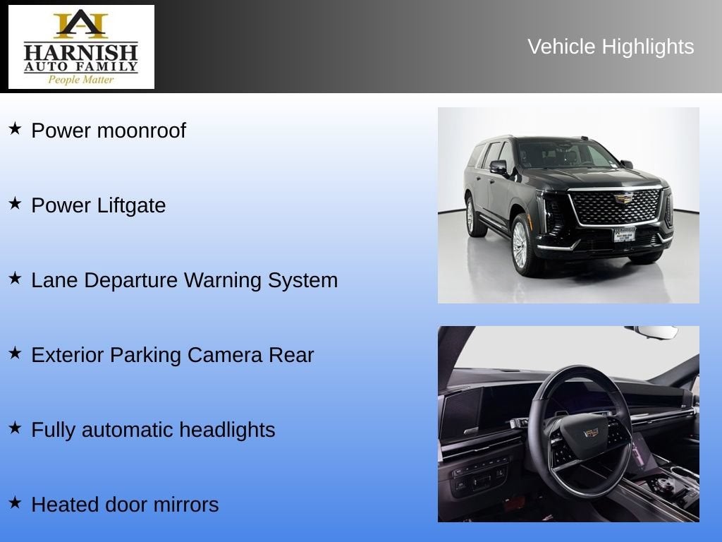 2025 Cadillac Escalade ESV Premium Luxury
