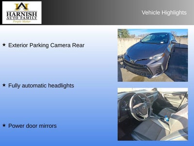 2017 Toyota Corolla SE