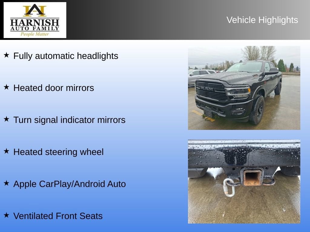 2020 RAM 2500 Laramie Crew Cab 4x4 6'4" Box