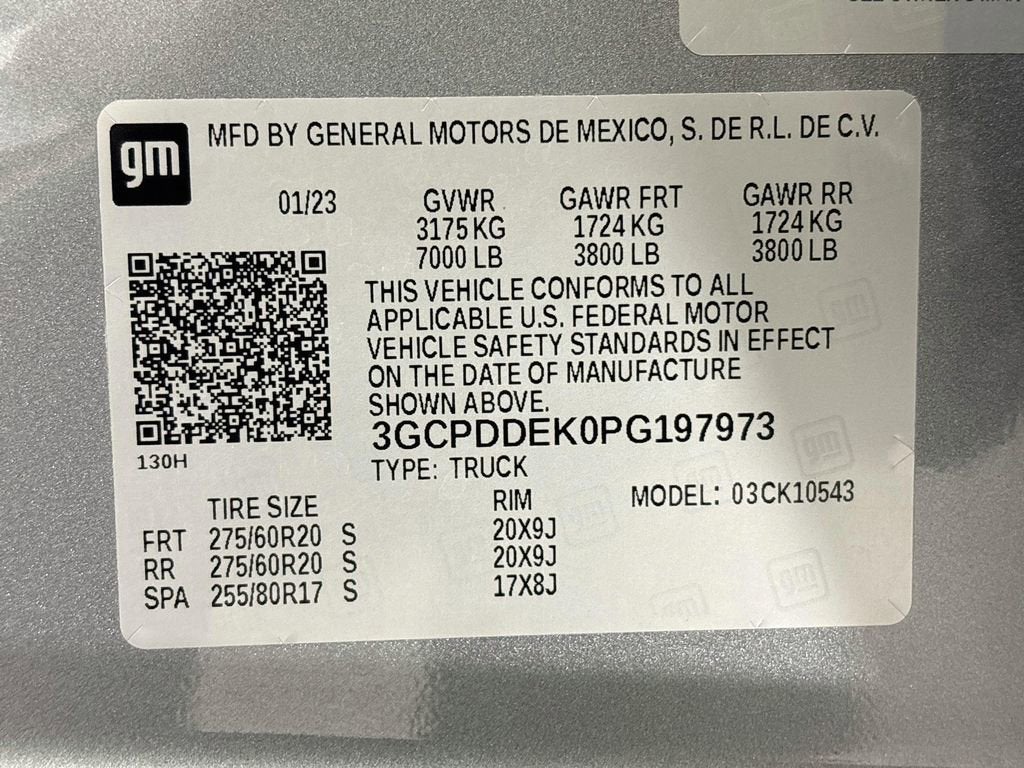 2023 Chevrolet Silverado 1500 LT