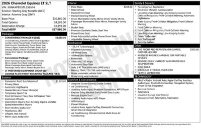 2026 Chevrolet Equinox LT