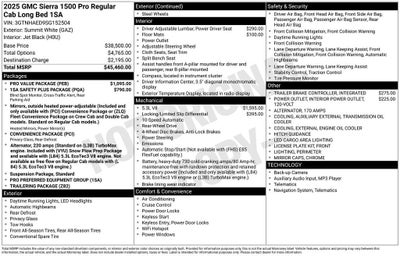 2025 GMC Sierra 1500 Pro