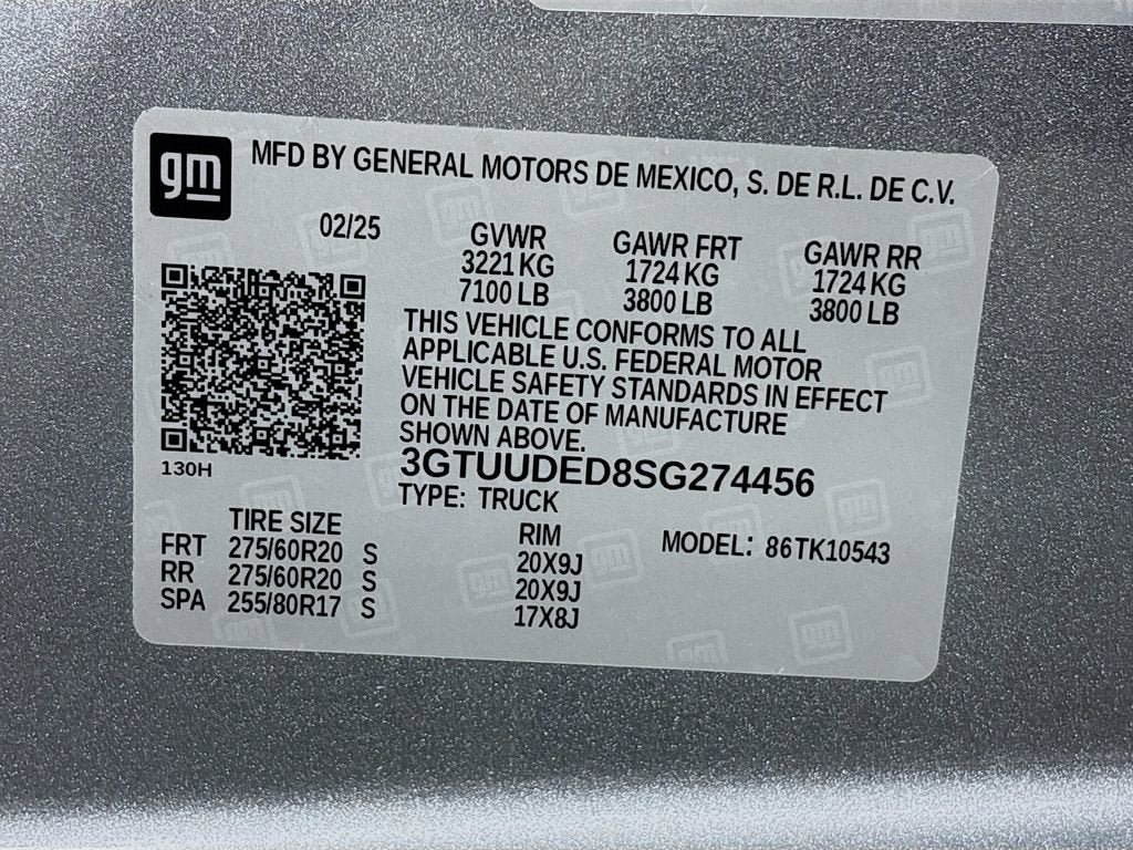 2025 GMC Sierra 1500 SLT