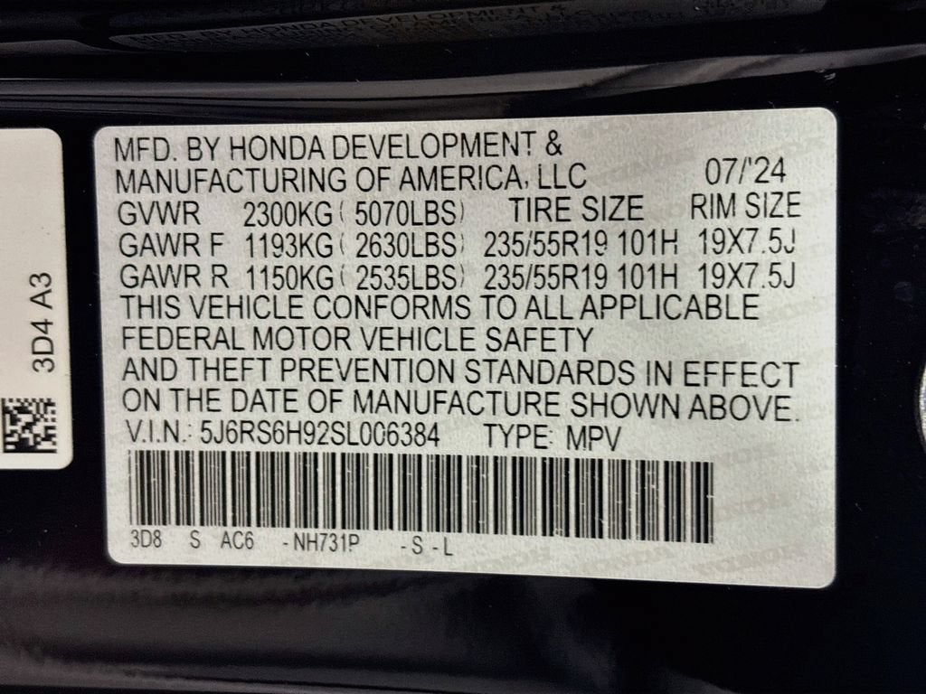 2025 Honda CR-V Hybrid Sport Touring