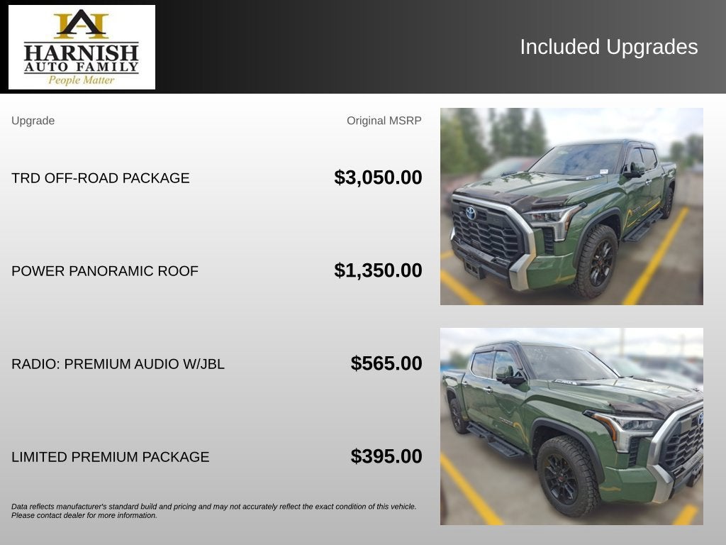2022 Toyota Tundra Hybrid Limited
