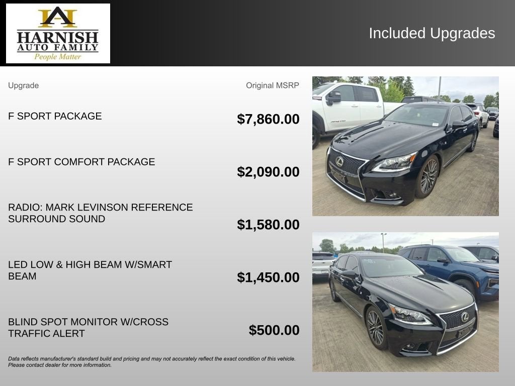 2015 Lexus LS 460 Crafted Line