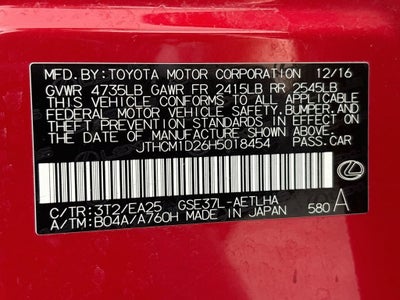 2017 Lexus IS 300 IS 300