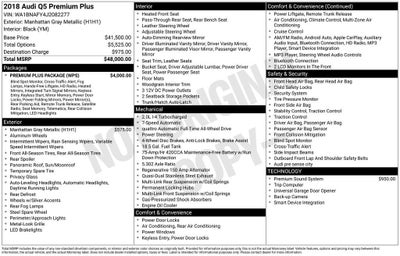 2018 Audi Q5 2.0T Premium