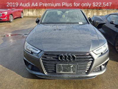 2019 Audi A4 Premium Plus