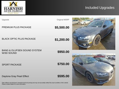 2019 Audi A4 Premium Plus